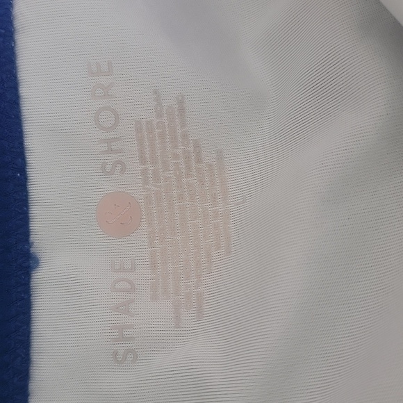 Shade & Shore Blue Bikini Swim Suit Bottoms Size L - Picture 5 of 5